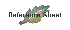 Reference Sheet